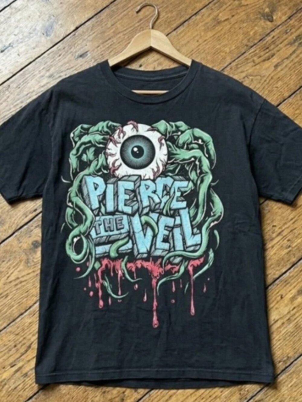 PIERCE THE VEIL Vintage T-Shirt Black